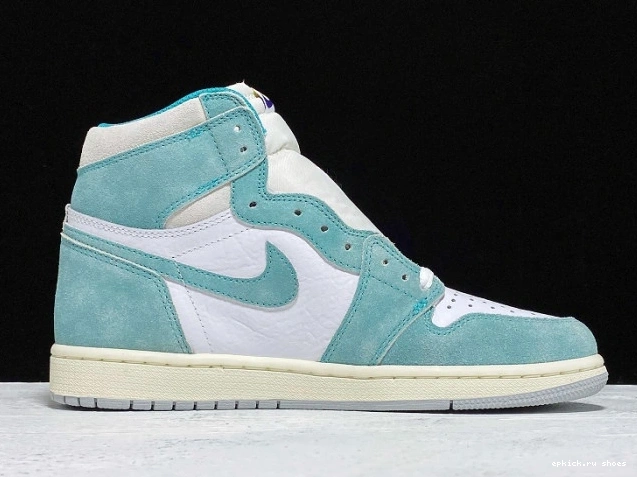 Rep OG Turbo Air Jordan High 1 Green Retro 555088-311 0805